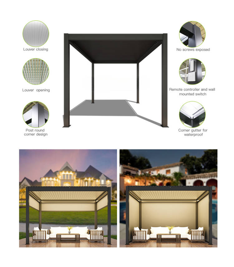 Pergola marketing material